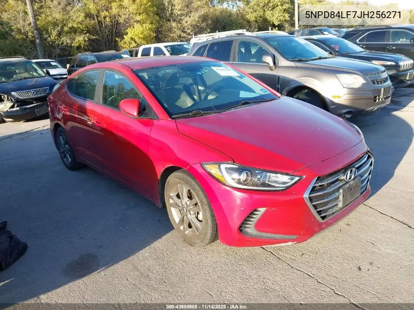 5NPD84LF7JH256271 2018 Hyundai Elantra Sel