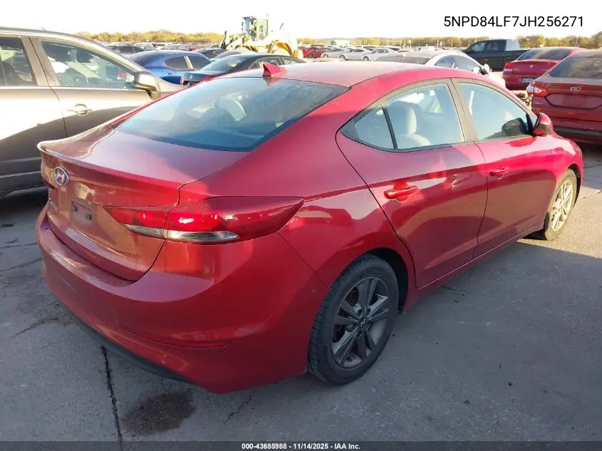 5NPD84LF7JH256271 2018 Hyundai Elantra Sel