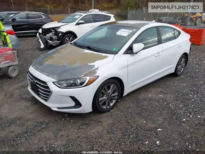 5NPD84LF1JH217823 2018 Hyundai Elantra Sel