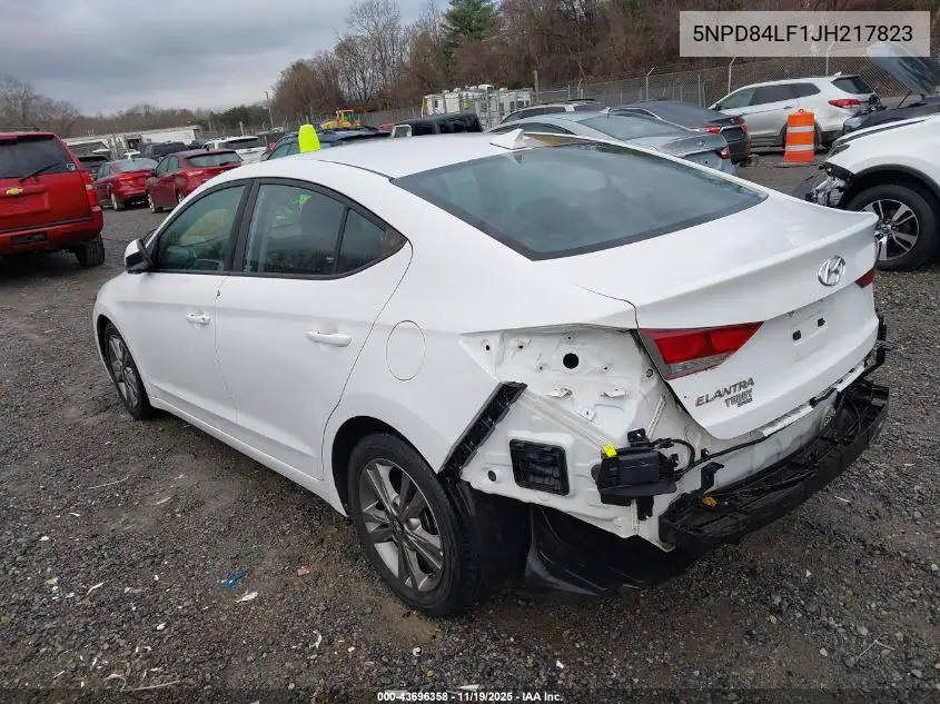 5NPD84LF1JH217823 2018 Hyundai Elantra Sel