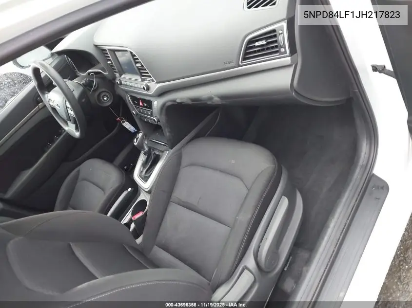 5NPD84LF1JH217823 2018 Hyundai Elantra Sel