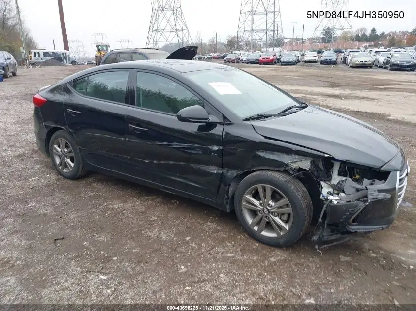 5NPD84LF4JH350950 2018 Hyundai Elantra Value Edition