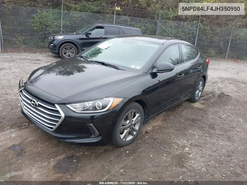 5NPD84LF4JH350950 2018 Hyundai Elantra Value Edition