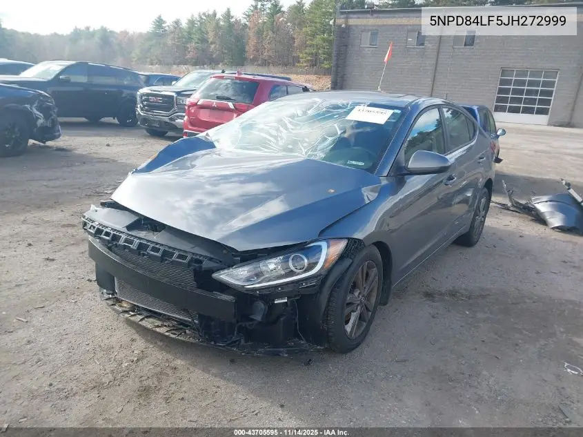 5NPD84LF5JH272999 2018 Hyundai Elantra Value Edition