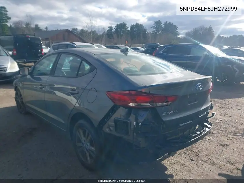 5NPD84LF5JH272999 2018 Hyundai Elantra Value Edition