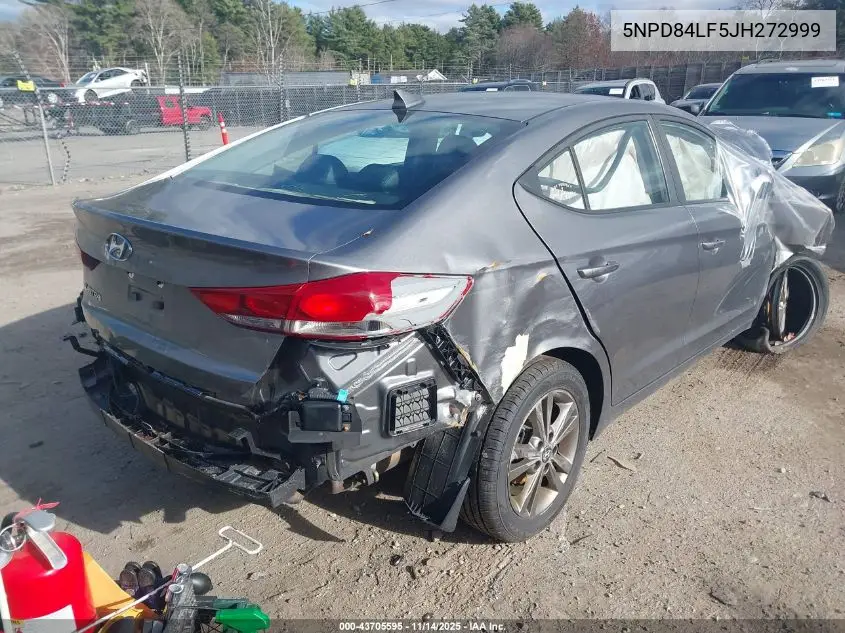 5NPD84LF5JH272999 2018 Hyundai Elantra Value Edition