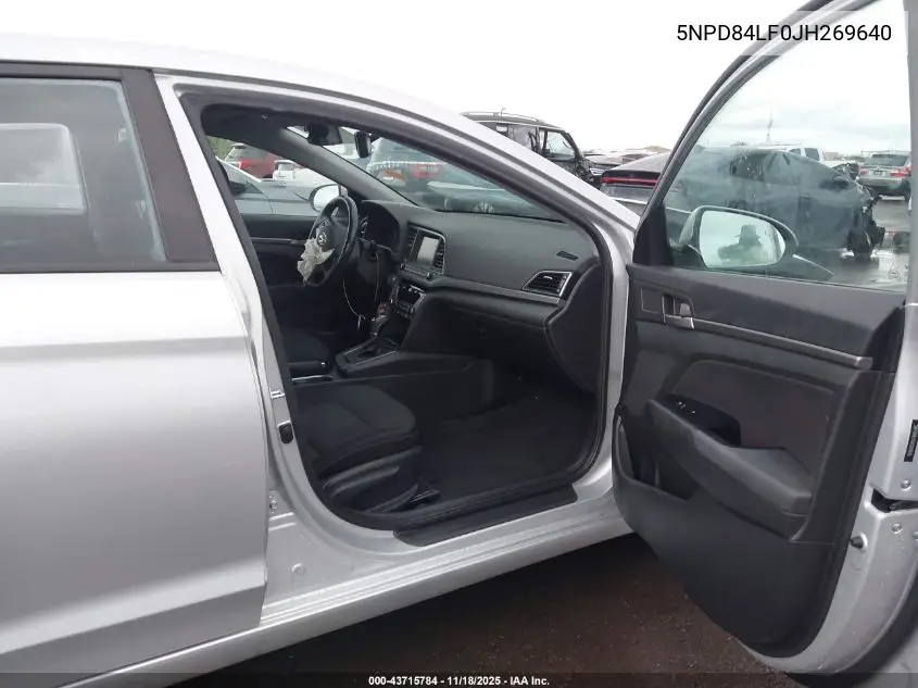 5NPD84LF0JH269640 2018 Hyundai Elantra Value Edition