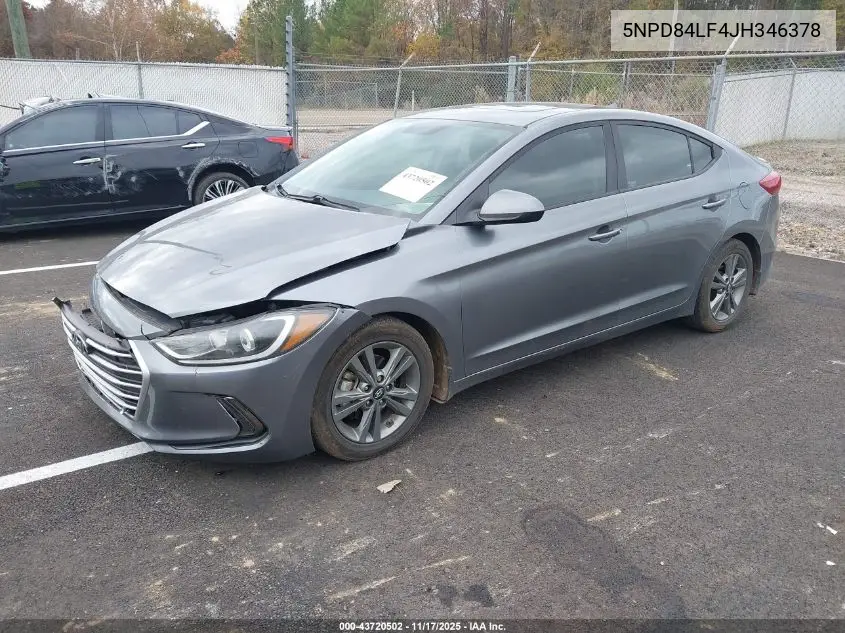 5NPD84LF4JH346378 2018 Hyundai Elantra Value Edition