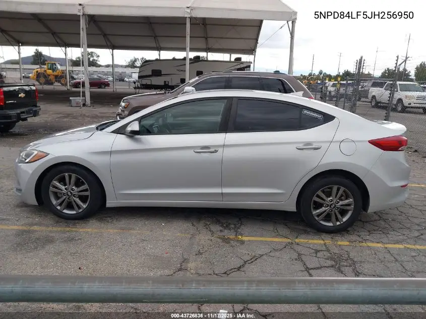 5NPD84LF5JH256950 2018 Hyundai Elantra Sel