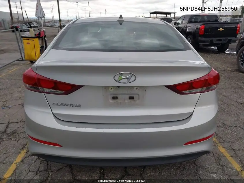 5NPD84LF5JH256950 2018 Hyundai Elantra Sel