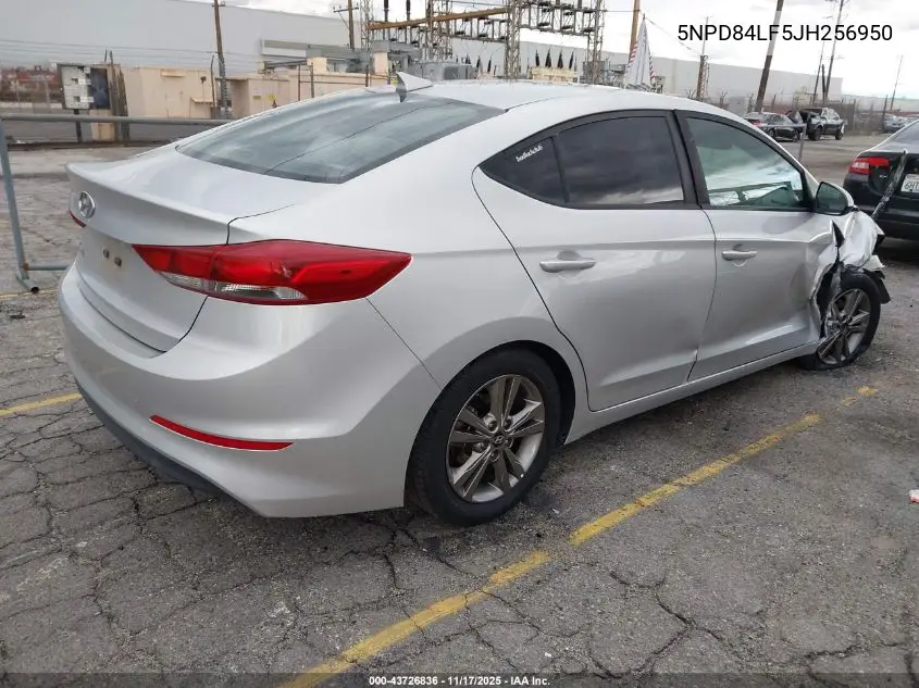 5NPD84LF5JH256950 2018 Hyundai Elantra Sel