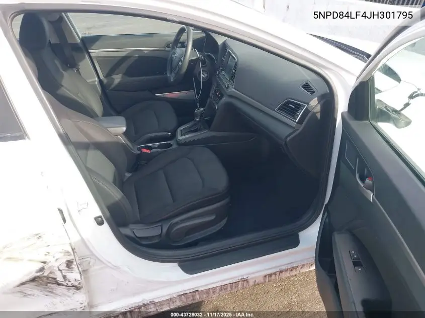 5NPD84LF4JH301795 2018 Hyundai Elantra Sel