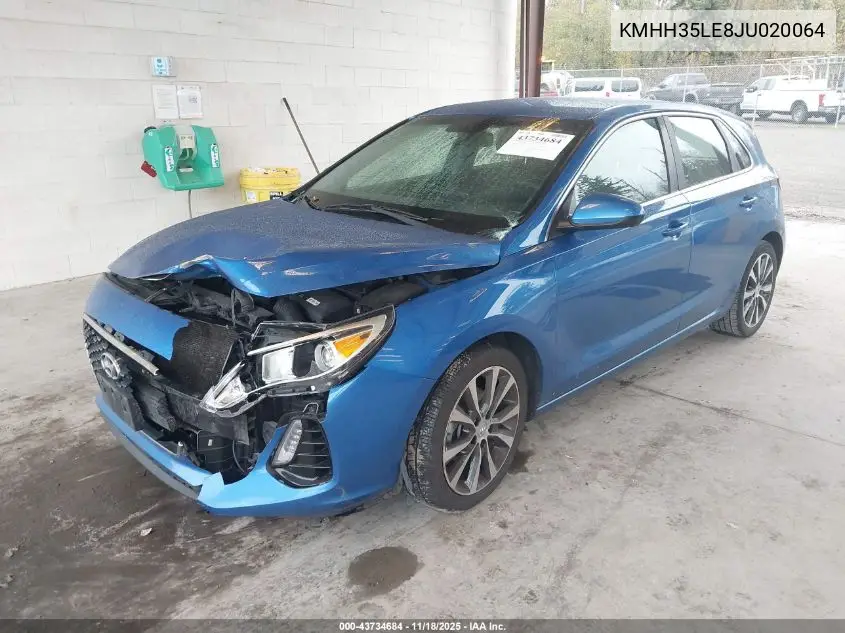 KMHH35LE8JU020064 2018 Hyundai Elantra Gt