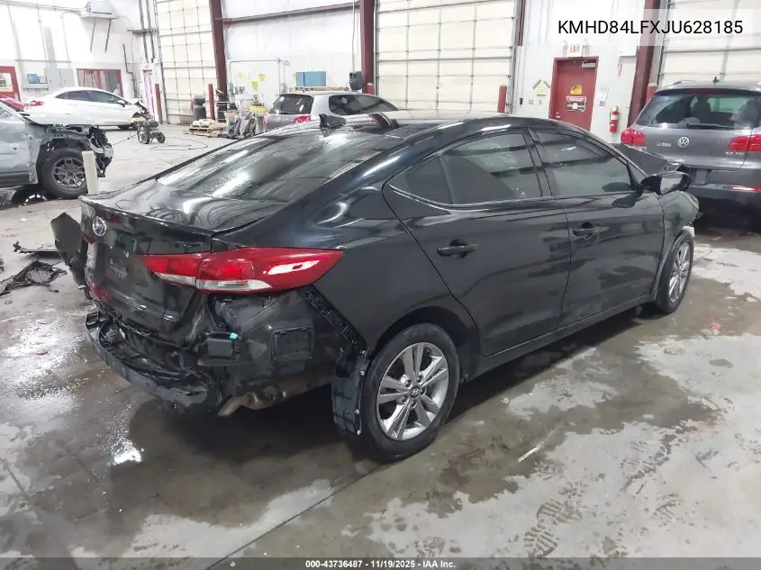 KMHD84LFXJU628185 2018 Hyundai Elantra Sel