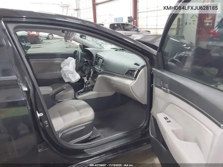 KMHD84LFXJU628185 2018 Hyundai Elantra Sel