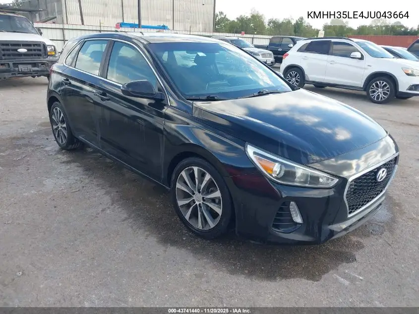 KMHH35LE4JU043664 2018 Hyundai Elantra Gt