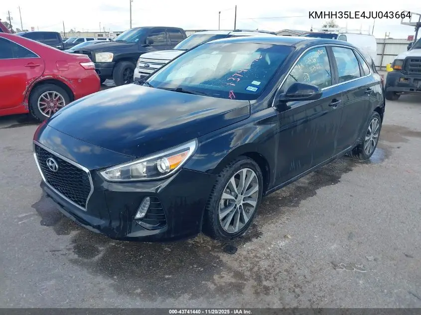 KMHH35LE4JU043664 2018 Hyundai Elantra Gt