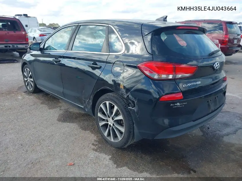 KMHH35LE4JU043664 2018 Hyundai Elantra Gt