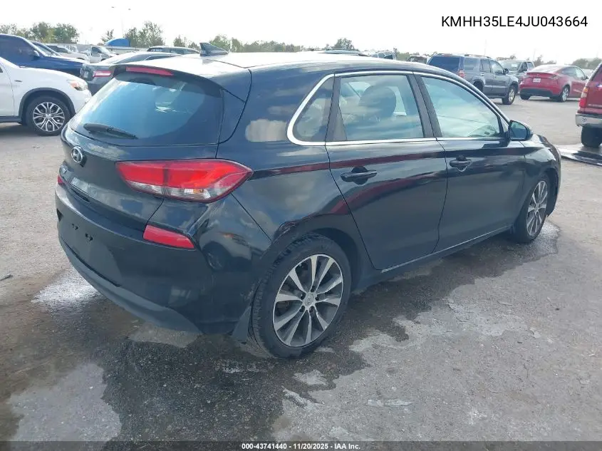 KMHH35LE4JU043664 2018 Hyundai Elantra Gt