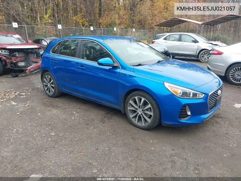 KMHH35LE5JU021057 2018 Hyundai Elantra Gt