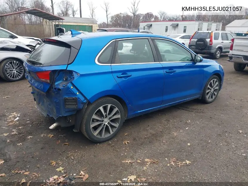 KMHH35LE5JU021057 2018 Hyundai Elantra Gt