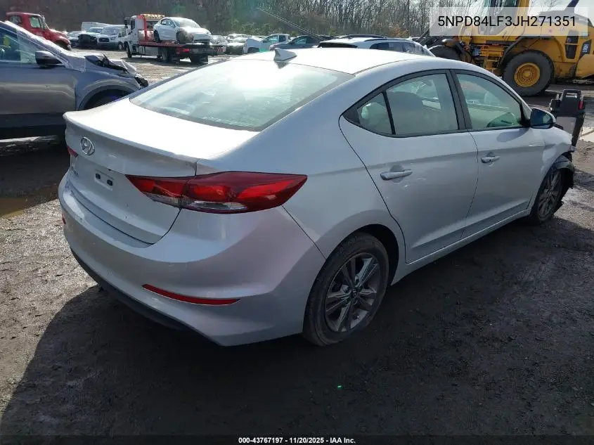 5NPD84LF3JH271351 2018 Hyundai Elantra Value Edition