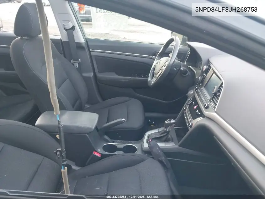 5NPD84LF8JH268753 2018 Hyundai Elantra Value Edition