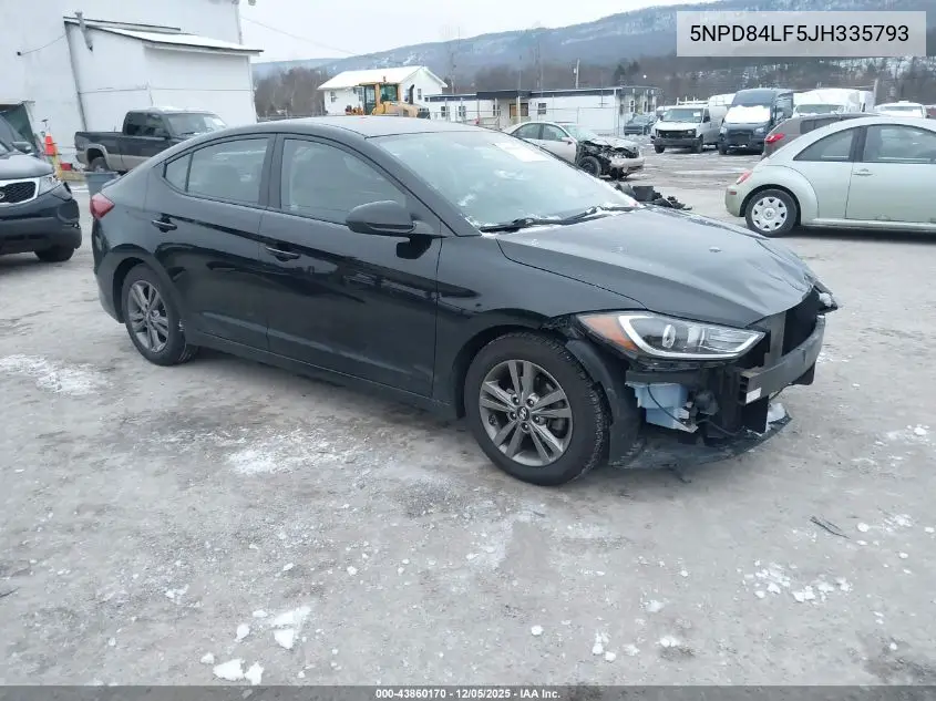 5NPD84LF5JH335793 2018 Hyundai Elantra Sel
