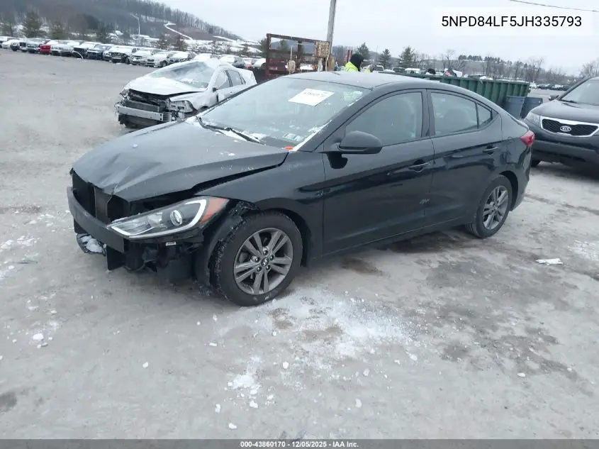 5NPD84LF5JH335793 2018 Hyundai Elantra Sel