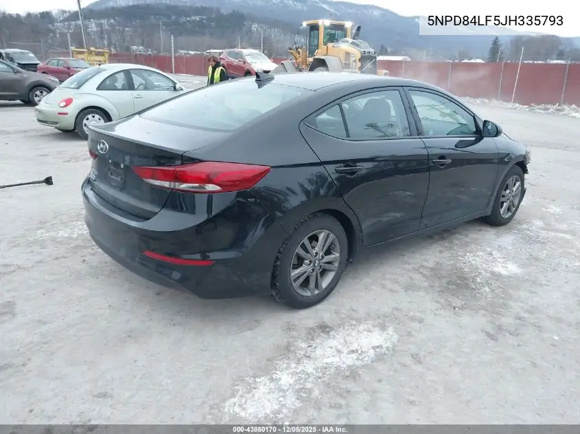 5NPD84LF5JH335793 2018 Hyundai Elantra Sel
