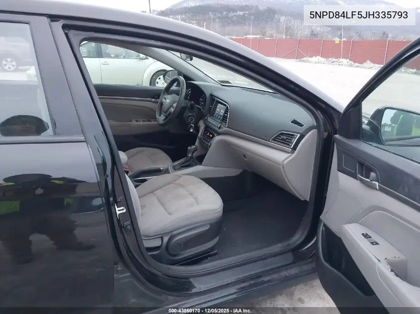 5NPD84LF5JH335793 2018 Hyundai Elantra Sel