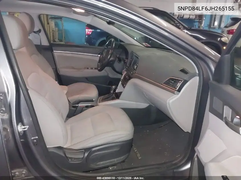 5NPD84LF6JH265155 2018 Hyundai Elantra Value Edition