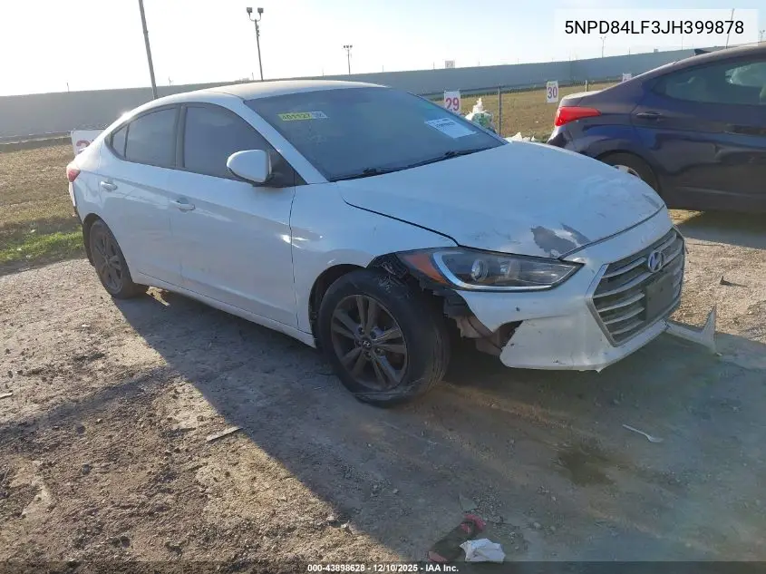 5NPD84LF3JH399878 2018 Hyundai Elantra Sel