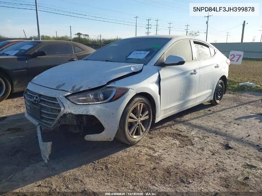 5NPD84LF3JH399878 2018 Hyundai Elantra Sel