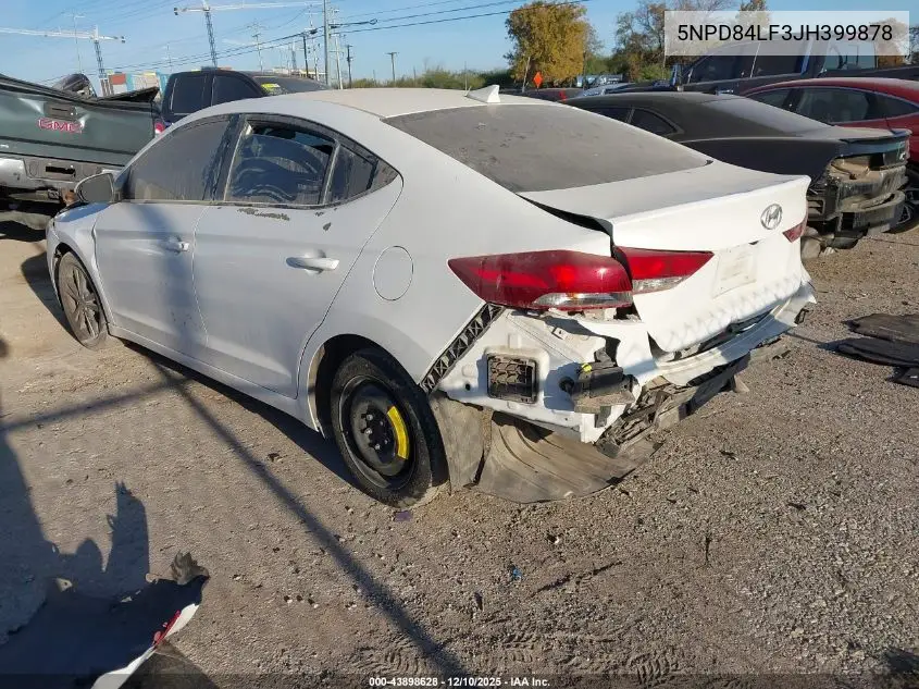 5NPD84LF3JH399878 2018 Hyundai Elantra Sel