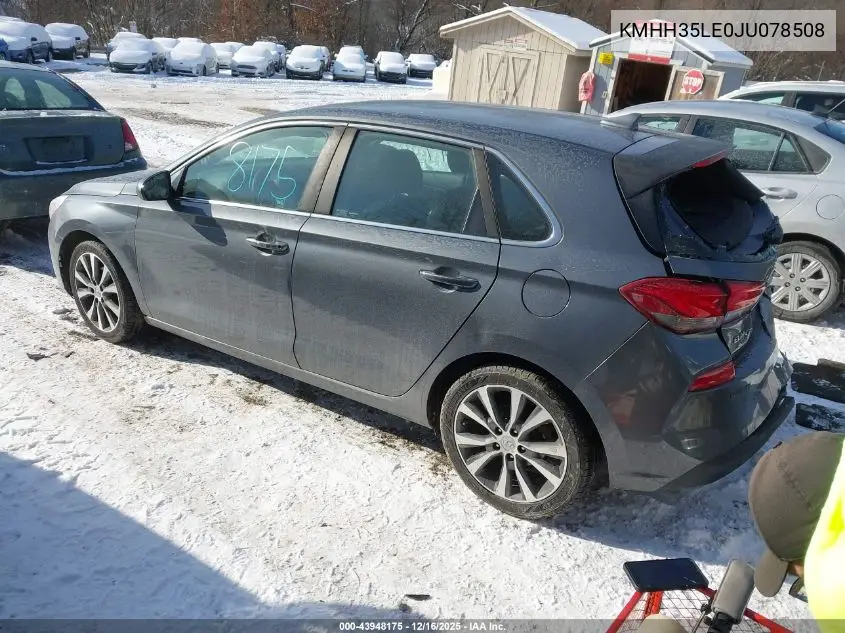KMHH35LE0JU078508 2018 Hyundai Elantra Gt