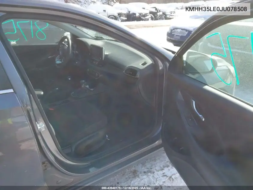 KMHH35LE0JU078508 2018 Hyundai Elantra Gt