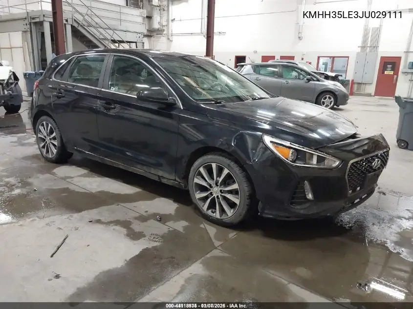 KMHH35LE3JU029111 2018 Hyundai Elantra Gt