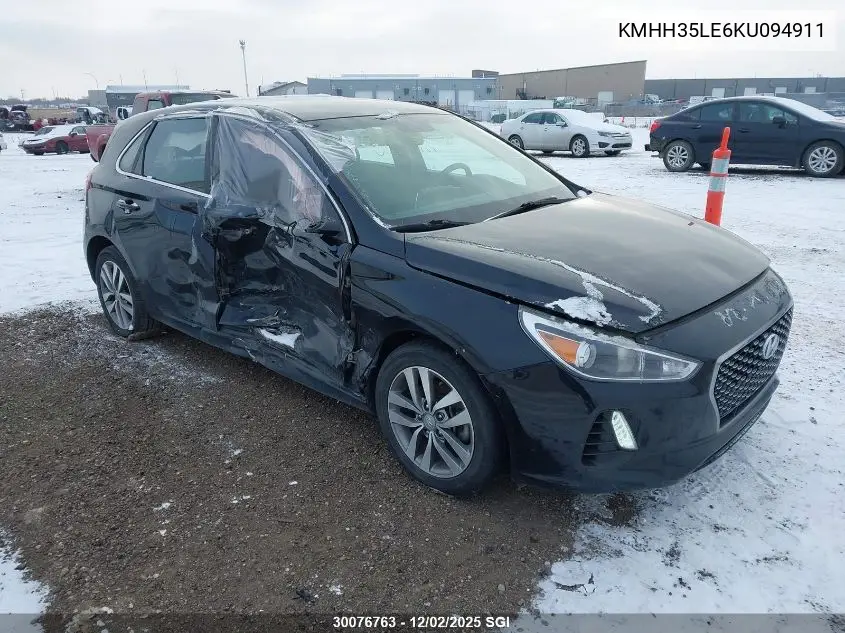 KMHH35LE6KU094911 2019 Hyundai Elantra Gt