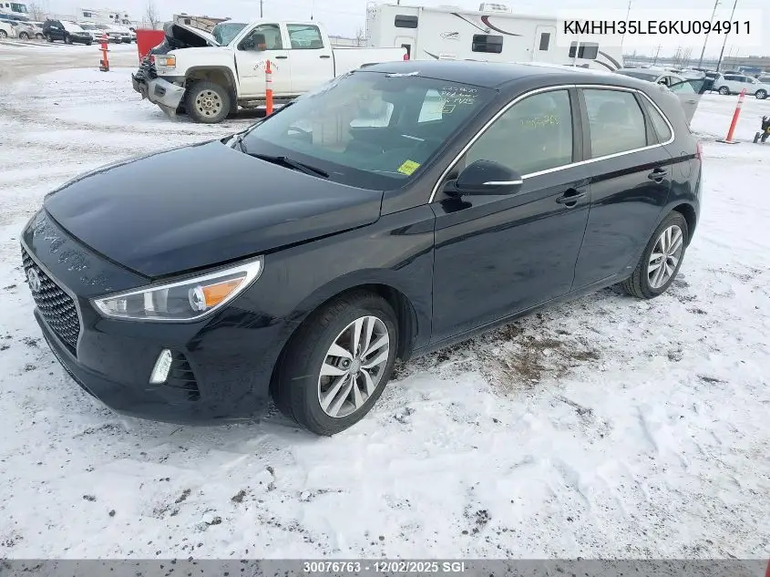 KMHH35LE6KU094911 2019 Hyundai Elantra Gt