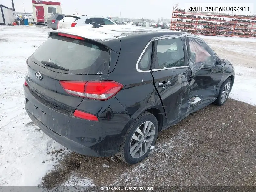 KMHH35LE6KU094911 2019 Hyundai Elantra Gt