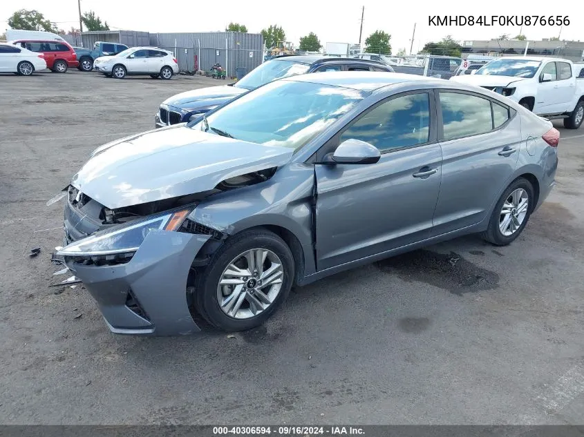 KMHD84LF0KU876656 2019 Hyundai Elantra Sel