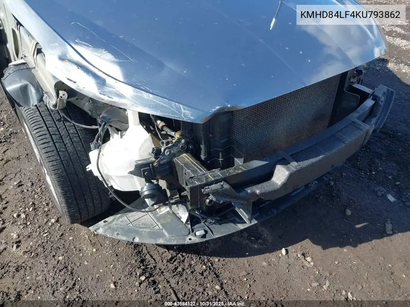KMHD84LF4KU793862 2019 Hyundai Elantra Sel