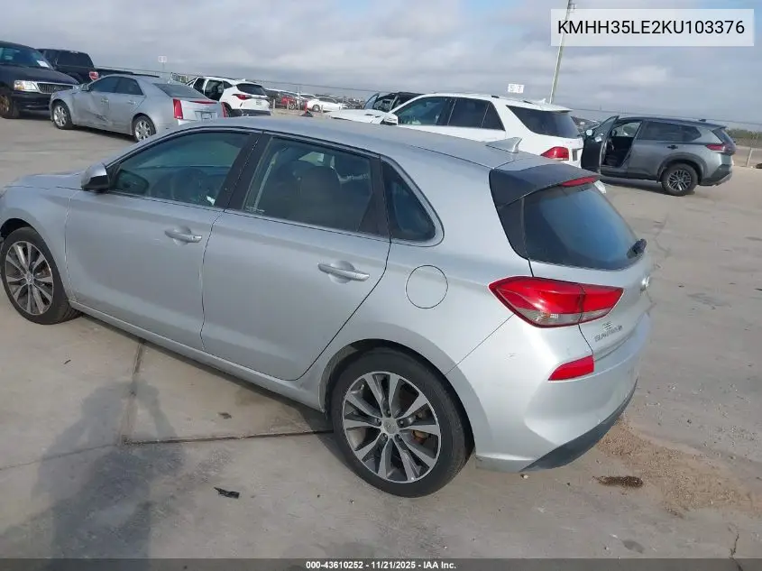 KMHH35LE2KU103376 2019 Hyundai Elantra Gt