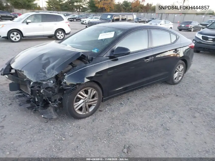 5NPD84LF0KH444857 2019 Hyundai Elantra Value Edition