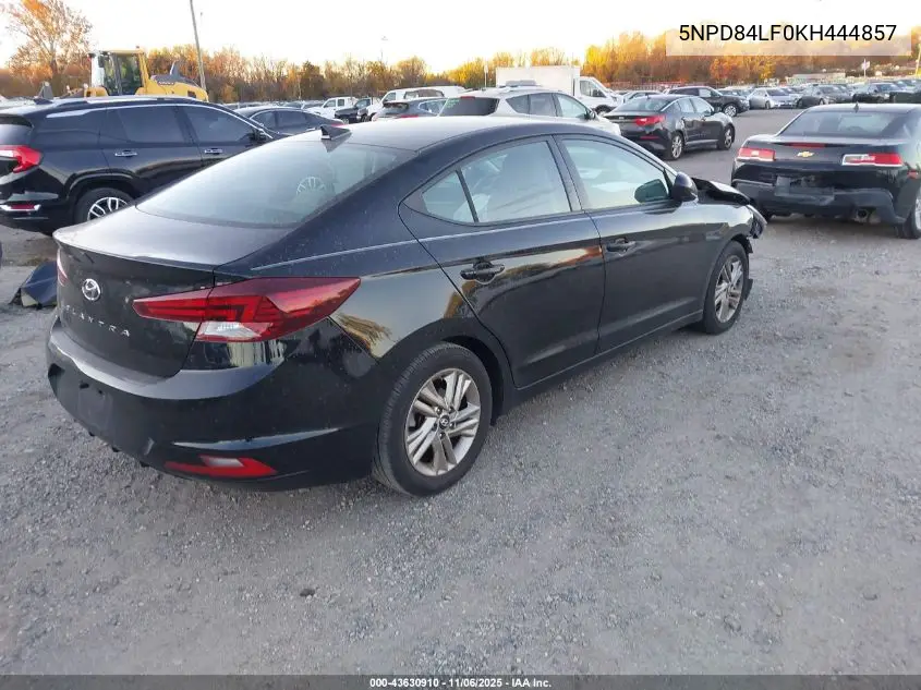5NPD84LF0KH444857 2019 Hyundai Elantra Value Edition