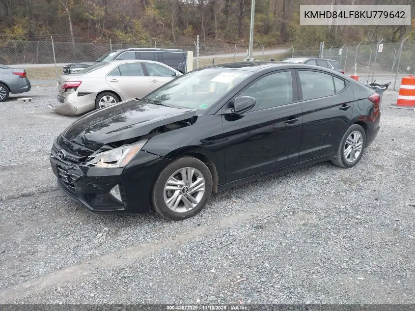 KMHD84LF8KU779642 2019 Hyundai Elantra Value Edition