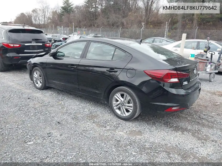 KMHD84LF8KU779642 2019 Hyundai Elantra Value Edition