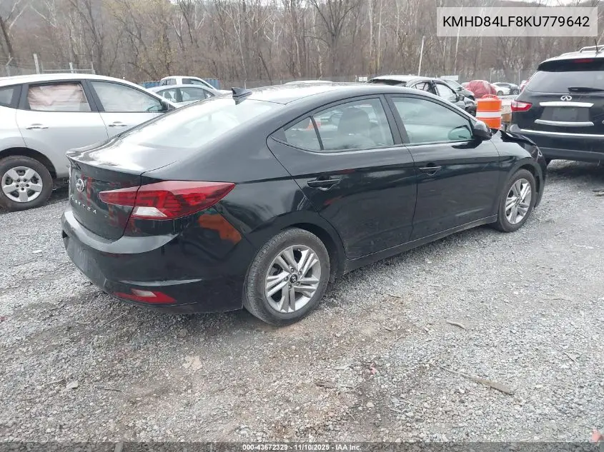 KMHD84LF8KU779642 2019 Hyundai Elantra Value Edition