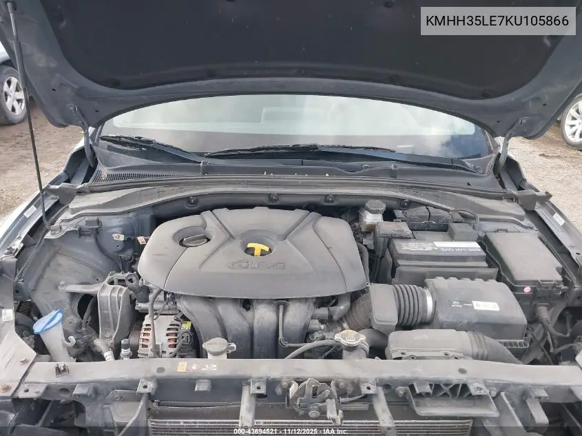KMHH35LE7KU105866 2019 Hyundai Elantra Gt